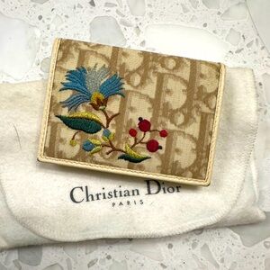 Christian Dior vintage credit card holder.
